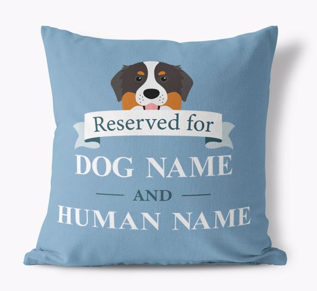 Reserved For: Personalised {breedFullName} Canvas Cushion